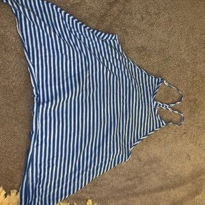 Hollister striped simple tank